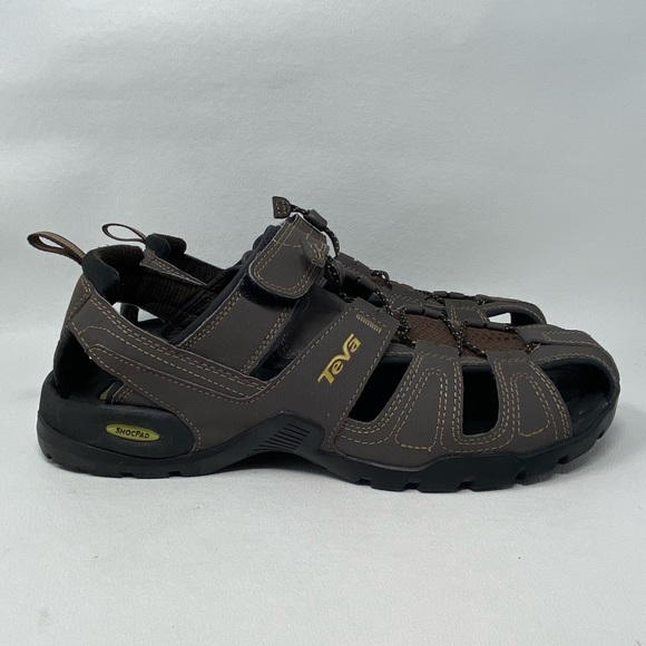 Teva Forebay Fisherman Sport Hiking Sandals ShocPad Walking, SN 1001116 - Picture 4 of 14